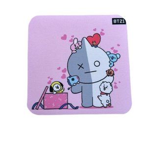 BT21 Line Friends Gaming Keyboard Mouse Pad Cartoon Pc Laptops Desk‎ New